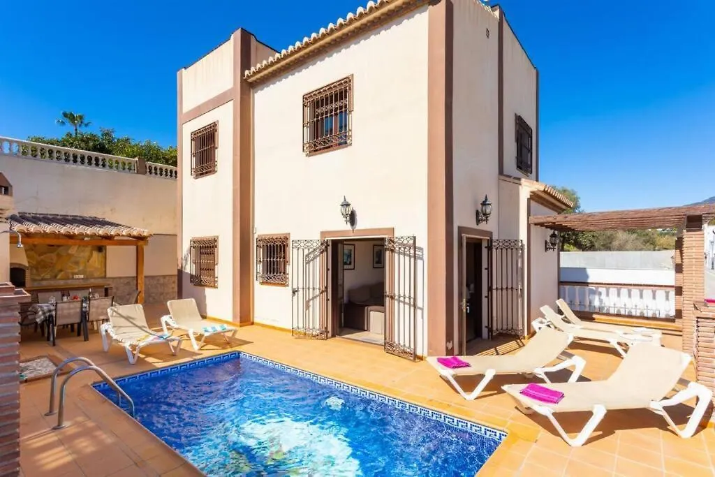 Villas Away,3 Bedroom Villa, Private Pool, Sea Views, Nerja Malaga 0*,